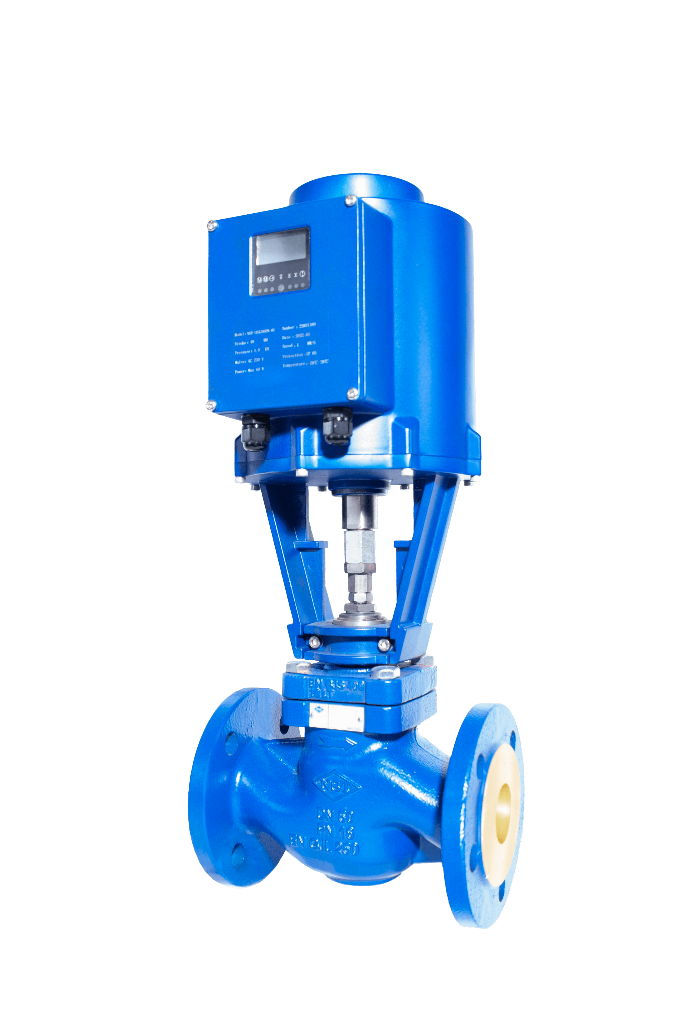 PROPORTIONAL CONTROL VALVE WITH ELECTRIC ACTUATOR