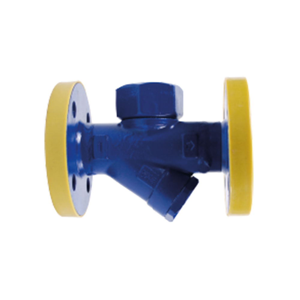 THERMODYNAMIC STEAM TRAP WITH STRAINER