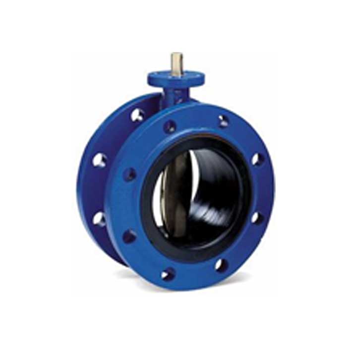 DOUBLE FLANGED BUTTERFLY VALVE