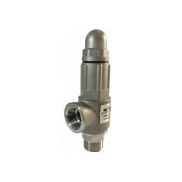 STAINLESS SAFETY VALVE WITH SPRING