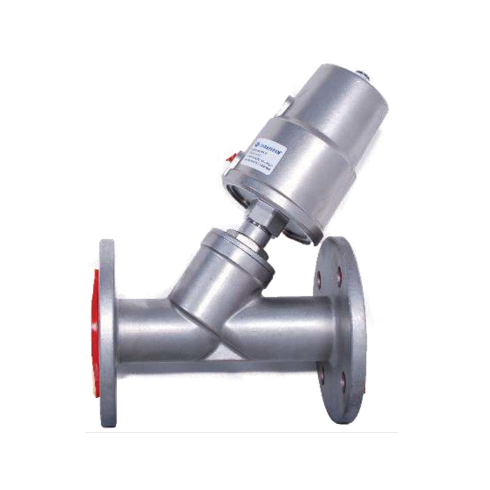 SINGLE ACT STAINLESS STEEL ANGLE SEAT VALVES
