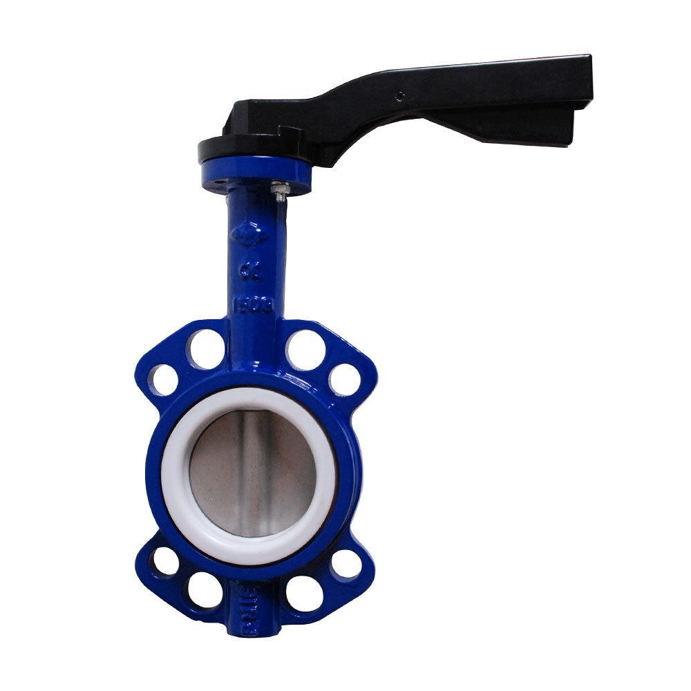 PTFE LINED WAFER TYPE BUTTERFLY VALVES