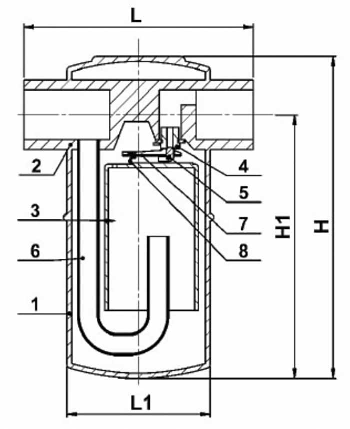 STAINLESS STEEL STEAM TRAP